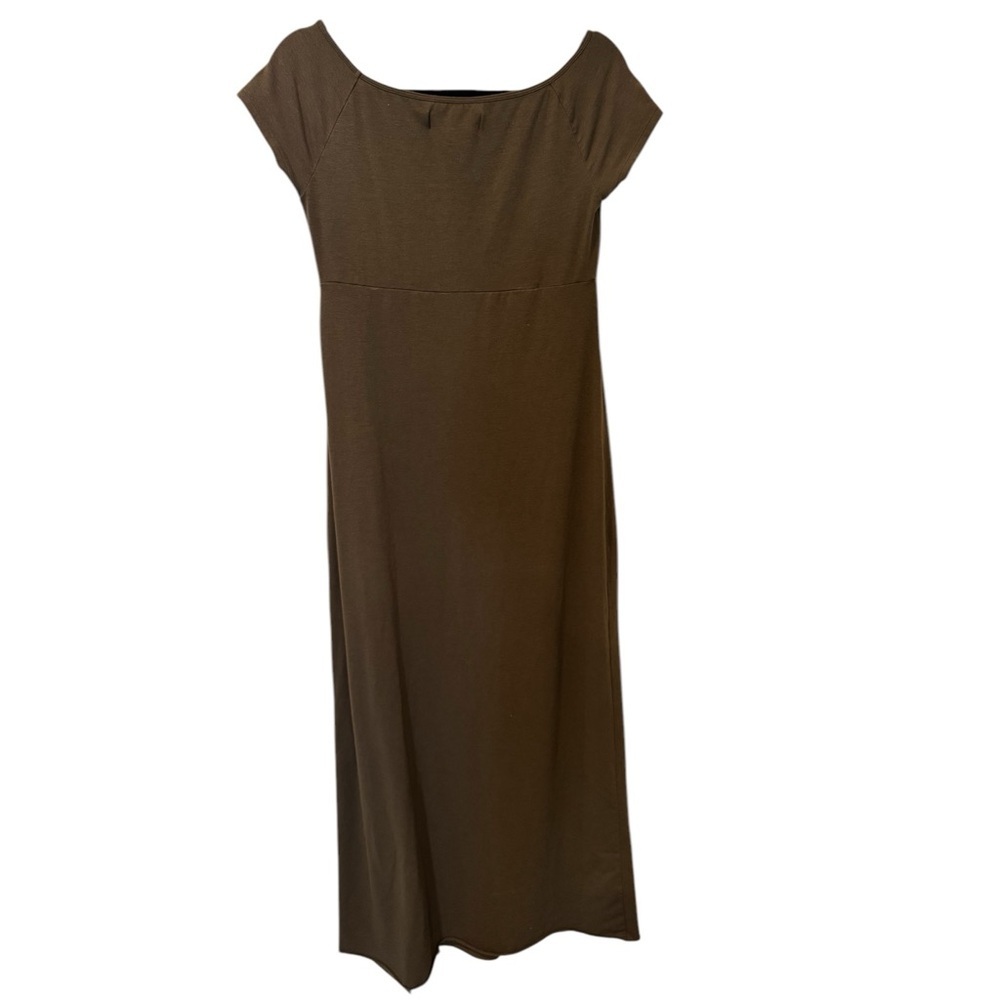 FP Beach olive green maxi dress size medium - Picture 2 of 4